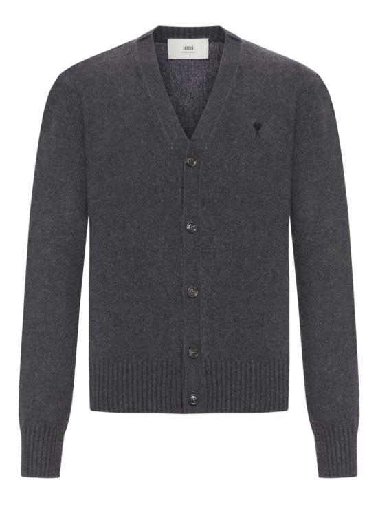 25FW 아미 가디건 HKC363 005 020 Grey