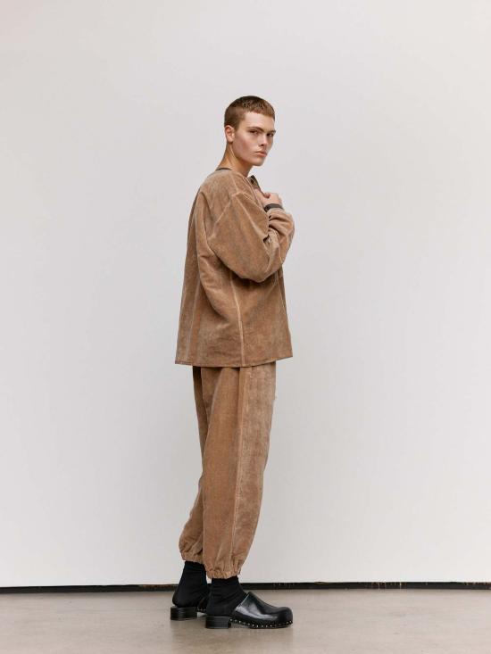  본 소노 긴팔 셔츠 소노 데저트 로즈 코튼 린넨 시드 - VON SONO