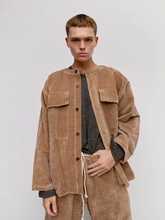  본 소노 긴팔 셔츠 소노 데저트 로즈 코튼 린넨 시드