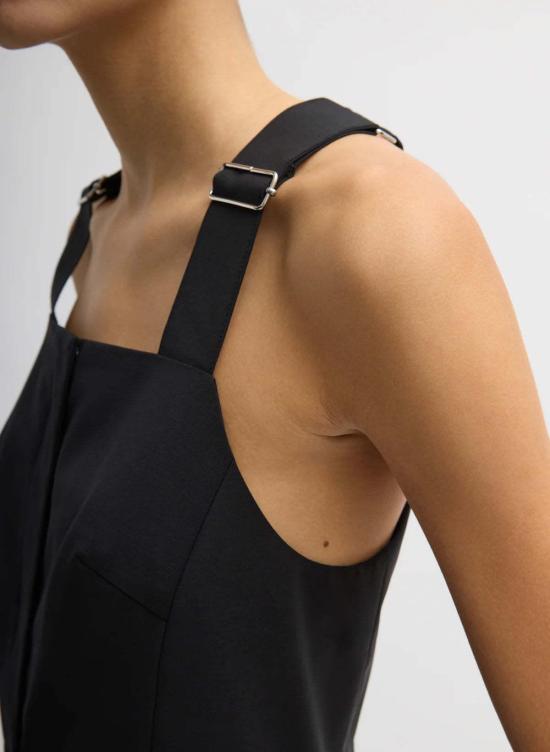  티비 블라우스 리사이클 트로피컬 울 오버올 탑 - TIBI