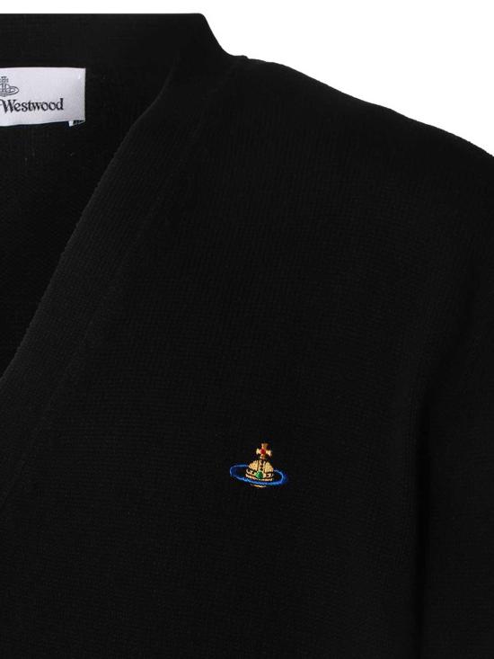 25FW 비비안웨스트우드 가디건 27010014Y0021N401 Black - VIVIENNE WESTWOOD