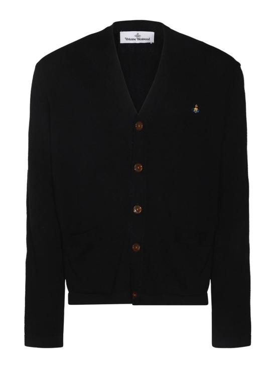 25FW 비비안웨스트우드 가디건 27010014Y0021N401 Black