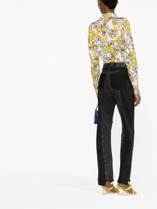  베르사체 반팔 티셔츠 74HAL201NS219G03 White - VERSACE