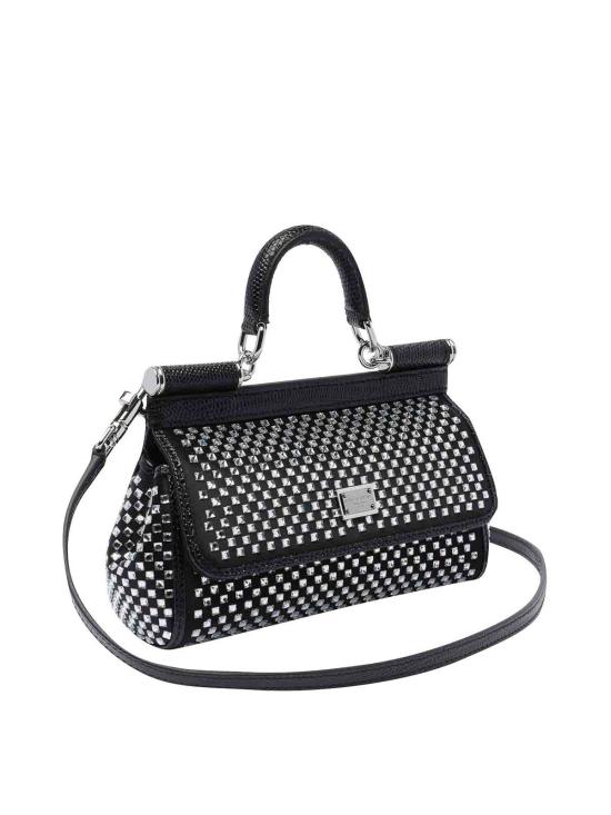  돌체앤가바나 SICILY 시실리 스몰 핸드백 BB7116AP6028S488 Black - DOLCE & GABBANA