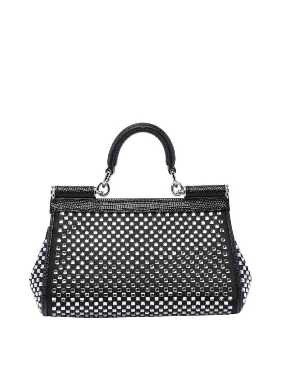  돌체앤가바나 SICILY 시실리 스몰 핸드백 BB7116AP6028S488 Black - DOLCE & GABBANA