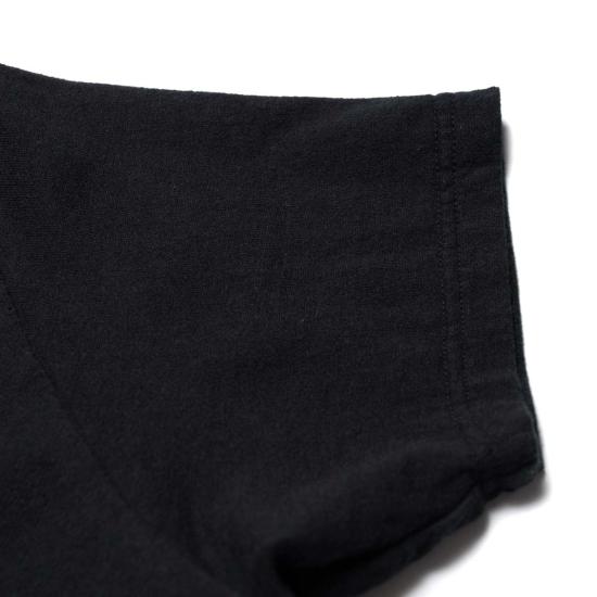  사무라이 진스 반팔 티셔츠 사무라이 진 Sjst 림 인레이 루프휠 티셔츠 - SAMURAI JEANS