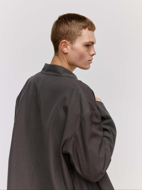  본 소노 자켓 소노 슬레이트 울 & 코튼 조조 재킷 - VON SONO