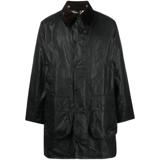 25FW 바버 보더 왁스 자켓 MWX0008 SG91 GREEN