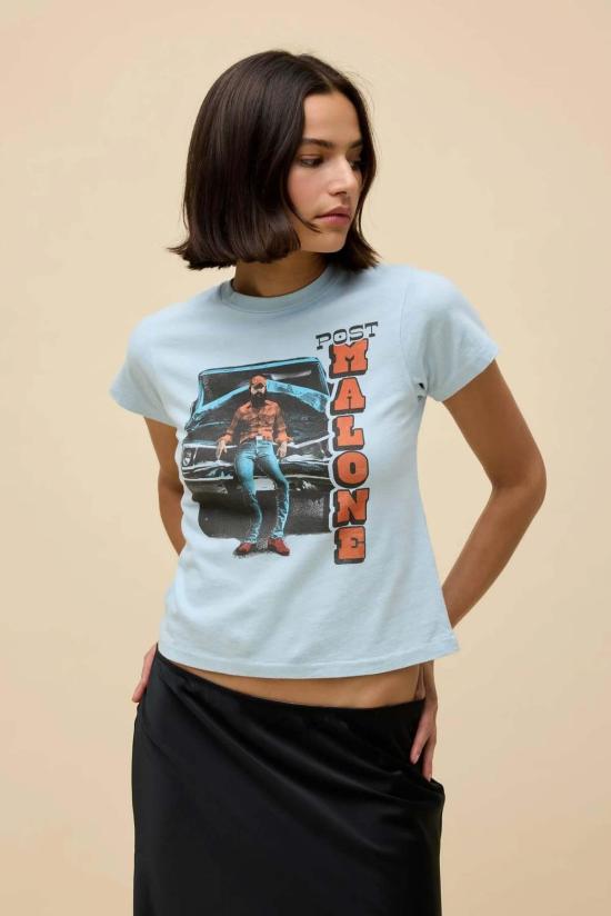  Daydreamer 반팔 티셔츠 데이드림러 포스트 말론 티셔츠 베이비 블루