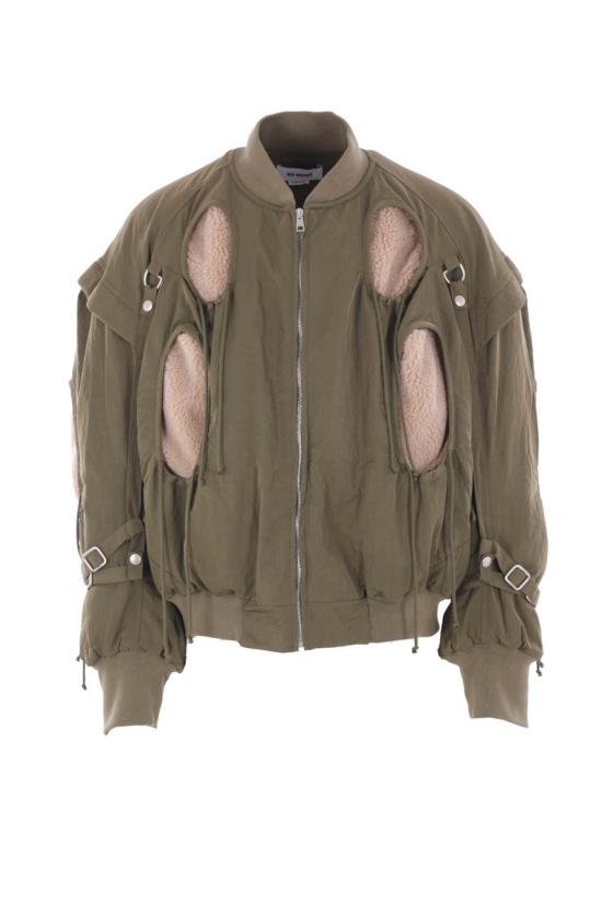 25FW 헤드 메이너 봄버 자켓 HMMB10044CHB219B300 GREEN