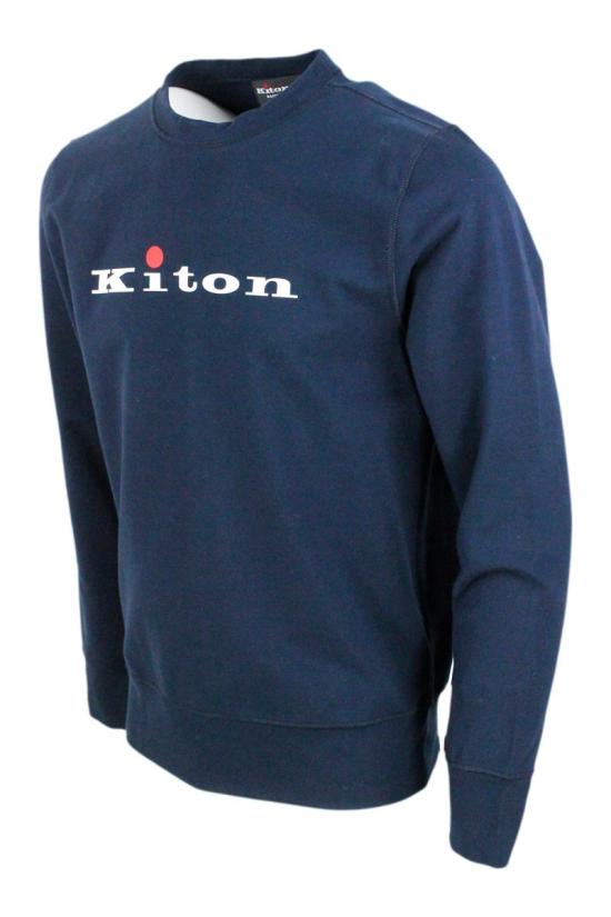 25FW 키톤 스웨터 UMK025906007 07 BLUE - KITON