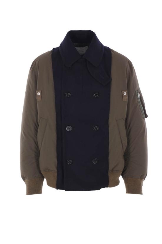 25FW 사카이 자켓 2503852M266 DARK NAVY KHAKI