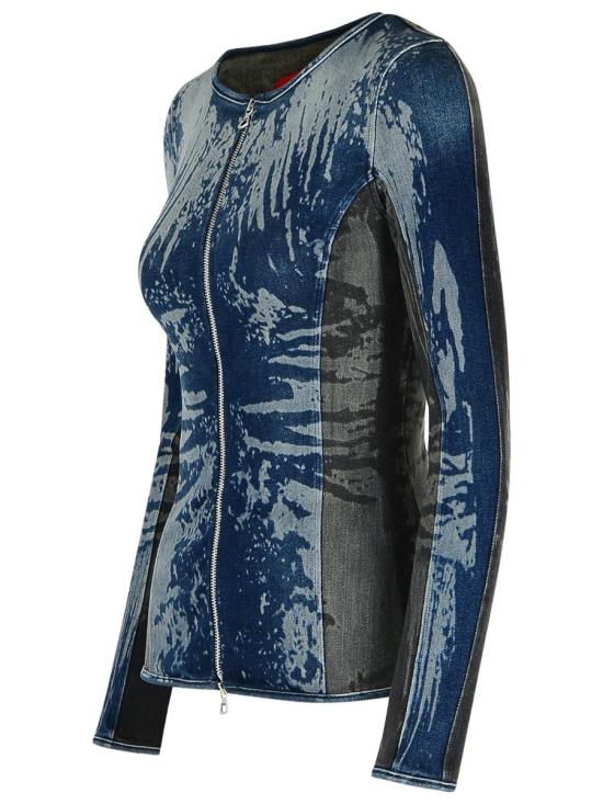 25SS 디젤 긴팔 티셔츠 A17240 0ABDL01 BLUE - DIESEL