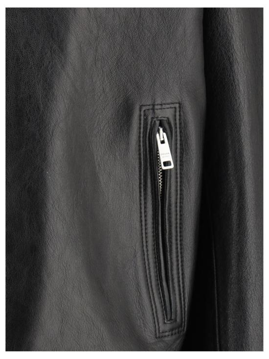 25SS 프라다 가죽 자켓 58A207SOOO11KD F0002 Black - PRADA