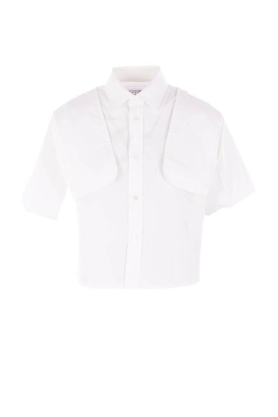 25FW MM6 메종마르지엘라 셔츠 S52DT0044M35480100 WHITE - MM6 MAISON MARGIELA