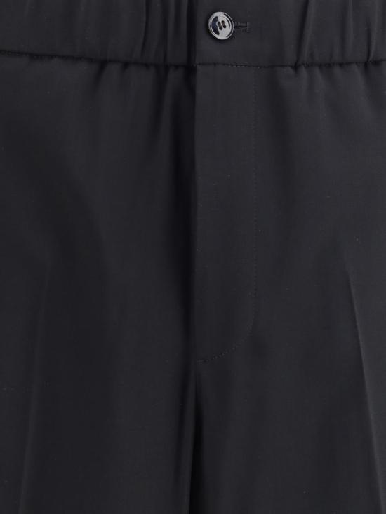 25FW 조르지오 아르마니 숏팬츠 GM002435 UC001 Black - GIORGIO ARMANI