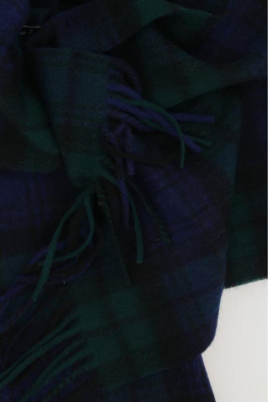 25FW 블레스 머플러/스카프 VA88BLUEGREENCHECK BLUE GREEN - BLESS