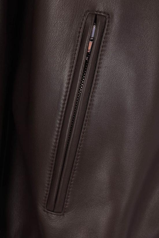 25SS 구찌 자수로고 봄버 레더 자켓  793726XNA3M2014 EARTH GREEN - GUCCI