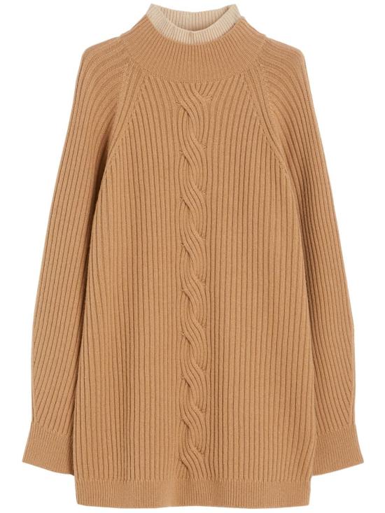 25FW 막스마라 ALCAZAR 알카자르 울 스웨터 2521366202600 020 CAMMELLO BROWN