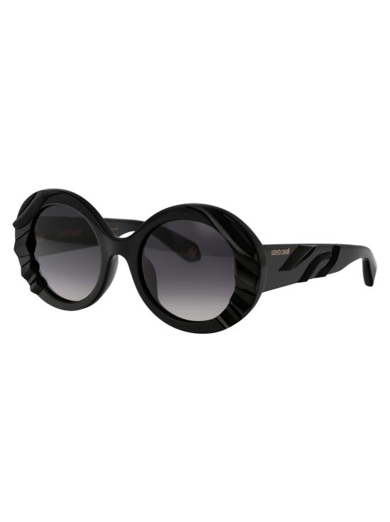 25FW 로베르토 카발리 선글라스 SRC010V 0700 black - ROBERTO CAVALLI