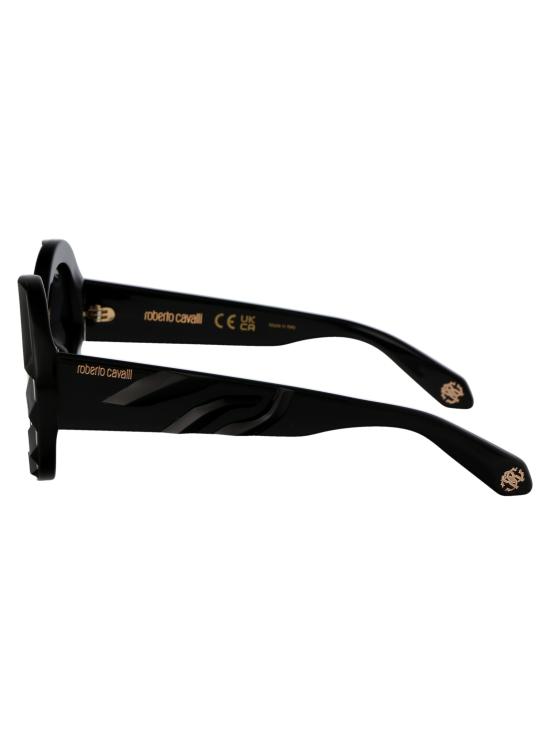 25FW 로베르토 카발리 선글라스 SRC010V 0700 black - ROBERTO CAVALLI
