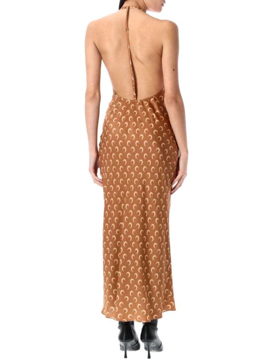 25SS 마린세르 롱 원피스 25PWDR302BCWOV0060 BG70 DARK CAMEL - MARINE SERRE