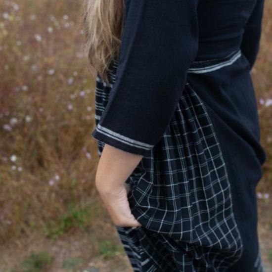  인지리 롱 원피스 FW18 10 드레스 블랙 - INJIRI