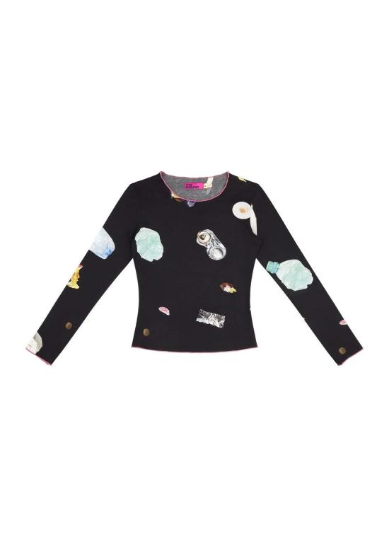  타일러 맥길리버리 블라우스 케이크 탑