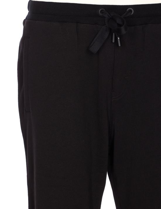 25FW 돌체앤가바나 스트레이트 팬츠 GVS2HT HU7DUN0000 Black - DOLCE & GABBANA