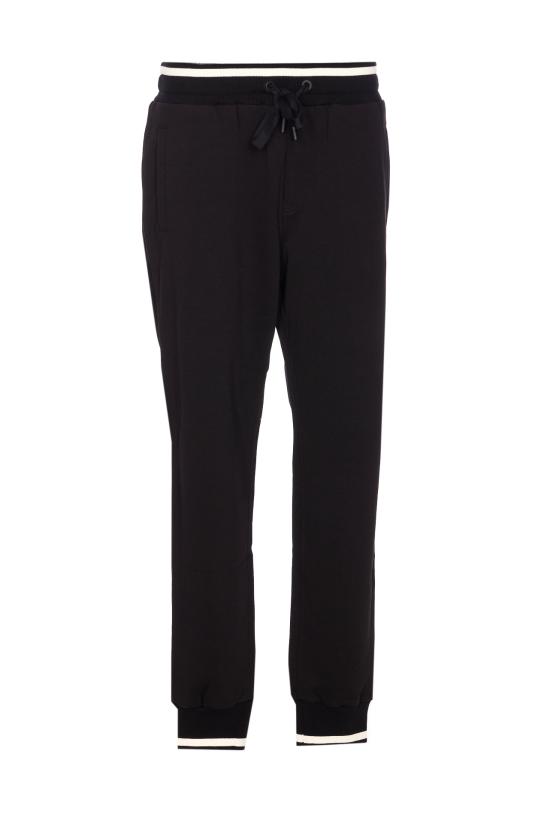 25FW 돌체앤가바나 스트레이트 팬츠 GVS2HT HU7DUN0000 Black