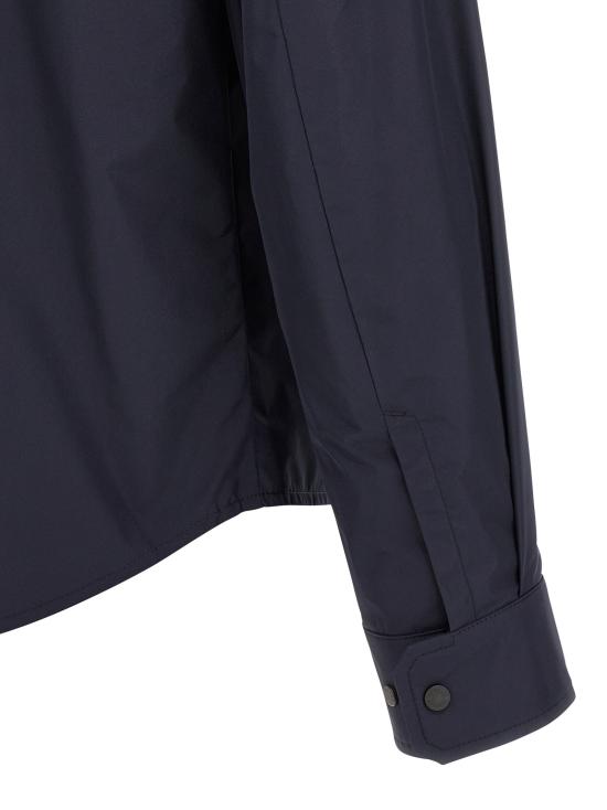 25FW 몽클레어 긴팔 셔츠 K20912F00014549MF742 Blue - MONCLER