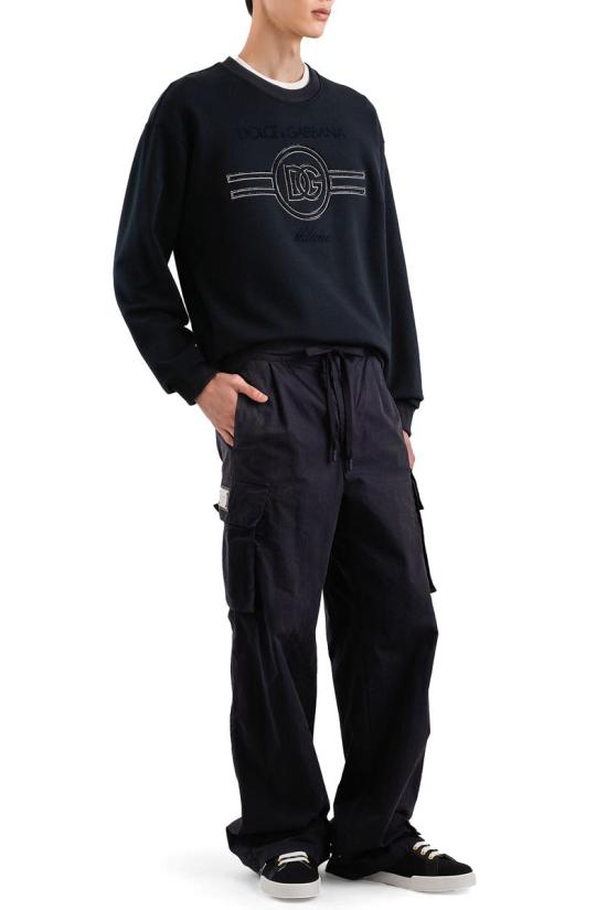 25FW 돌체앤가바나 스웨터 G9AHSZG7PGBB0665 DARKEST BLUE 1 - DOLCE & GABBANA