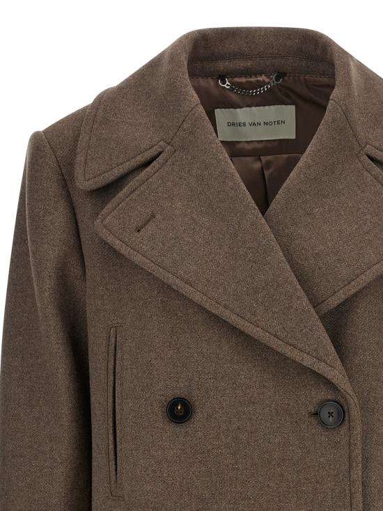 25FW 드리스 반 노튼 코트 2520105402216811 Gray - DRIES VAN NOTEN