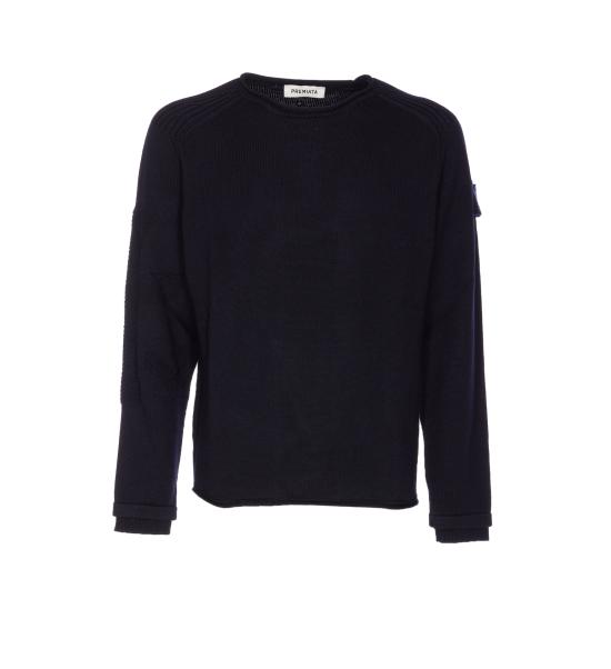 25FW 프리미아타 스웨터 PMG22 BLUE Blue