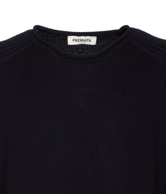 25FW 프리미아타 스웨터 PMG22 BLUE Blue - PREMIATA