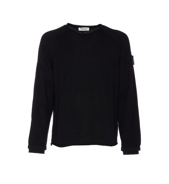 25FW 프리미아타 스웨터 PMG22 BLACK Black