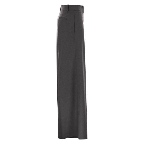 25FW 에르노 스트레이트 팬츠 PT00045DR DARK GREY - HERNO