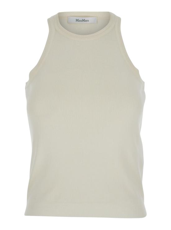 25SS 막스마라 민소매 티셔츠 2511361062600001 White