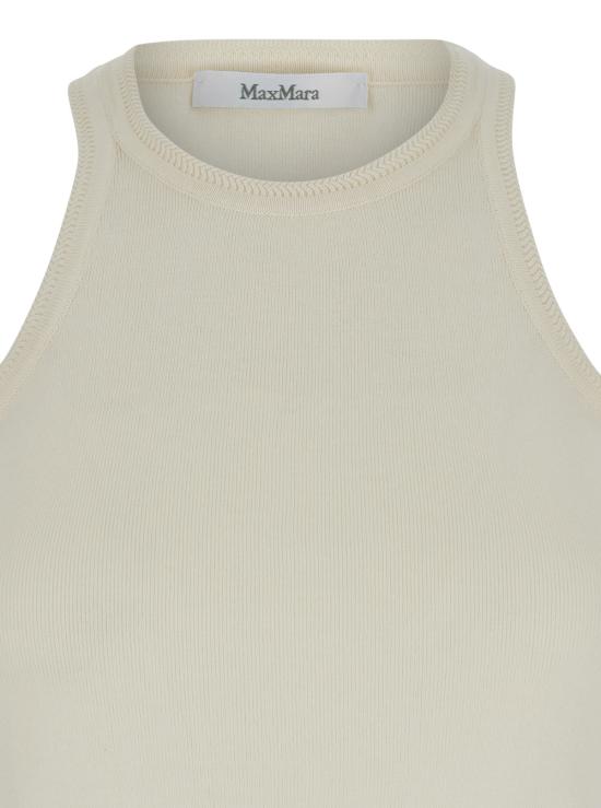 25SS 막스마라 민소매 티셔츠 2511361062600001 White - MAX MARA