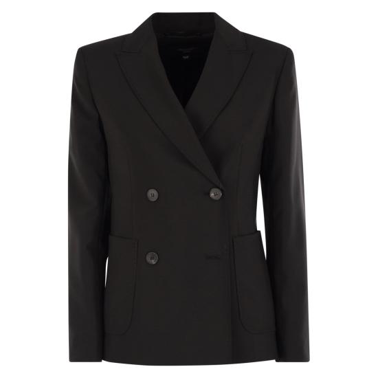 25FW 위켄드막스마라 수트 자켓 2525046012600 BLACK