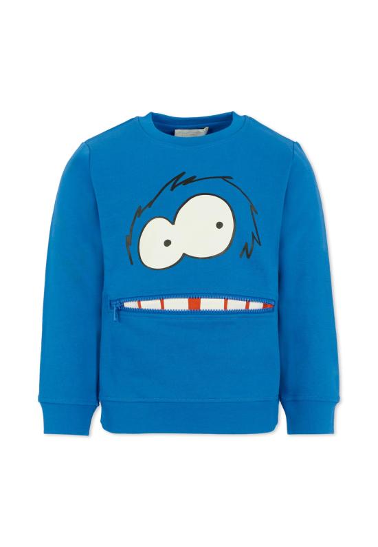 25FW [키즈] 스텔라 맥카트니 니트/스웻셔츠 TX4Q40 Z3059 60Q BLUE - STELLA MCCARTNEY