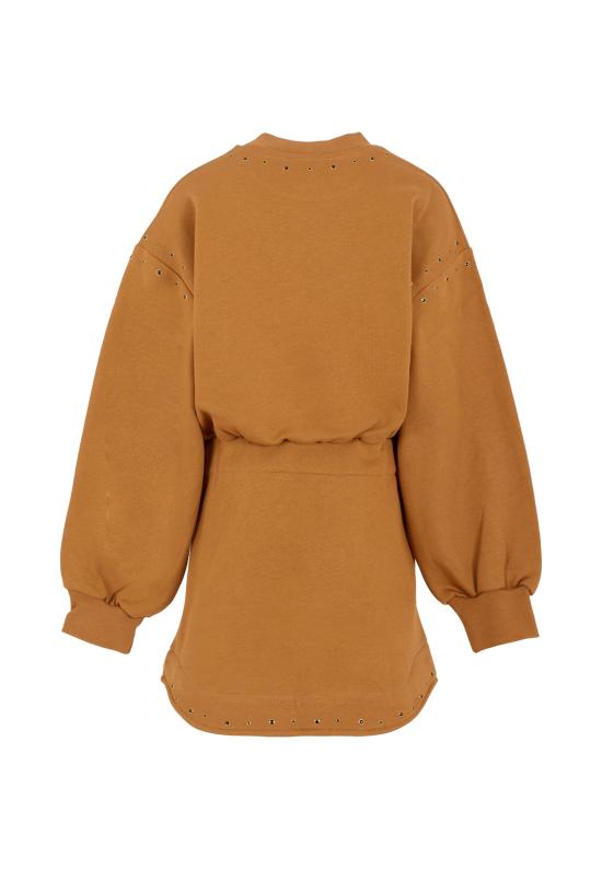 25FW [키즈] 엠에스지엠 원피스 F5MSJGDR146 MS046 BROWN - MSGM