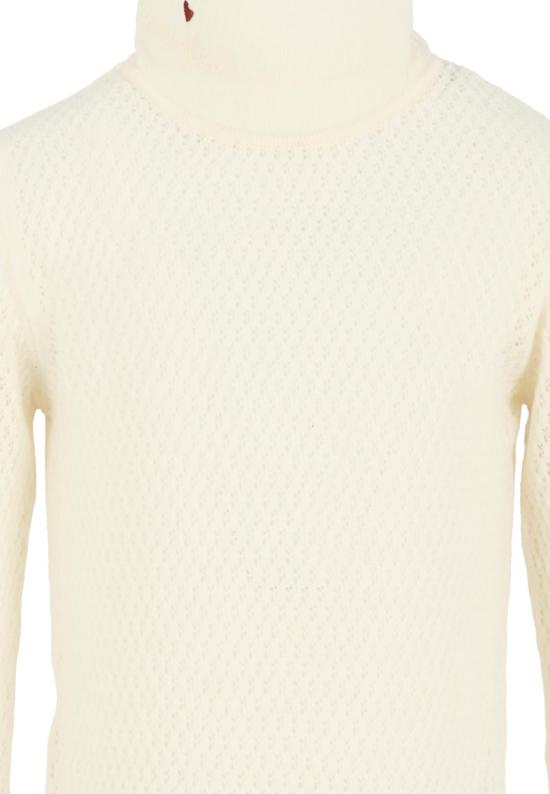 25FW [키즈] 시모네타 탑 SX9A00 W0023 101 IVORY - SIMONETTA