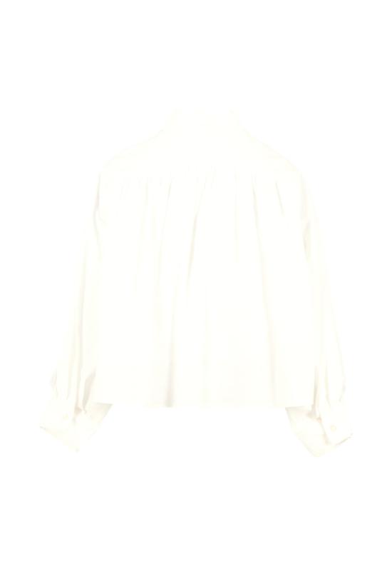 25FW [키즈] MM6 메종마르지엘라 셔츠 M60503 MM014 M6100 WHITE - MM6 MAISON MARGIELA