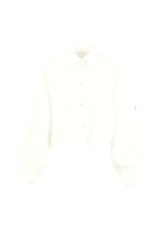 25FW [키즈] MM6 메종마르지엘라 셔츠 M60503 MM014 M6100 WHITE