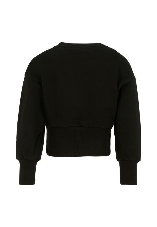 25FW [키즈] 발망 니트/스웻셔츠 BX4C10 Z3183 930OR BLACK - BALMAIN