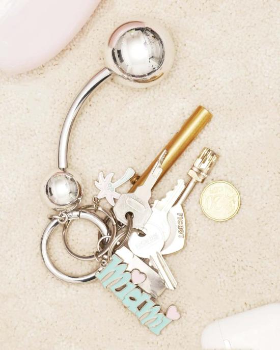  저스틴 클렌퀏 키링 저스틴 클렌킷 코니 키체인 - JUSTINE CLENQUET