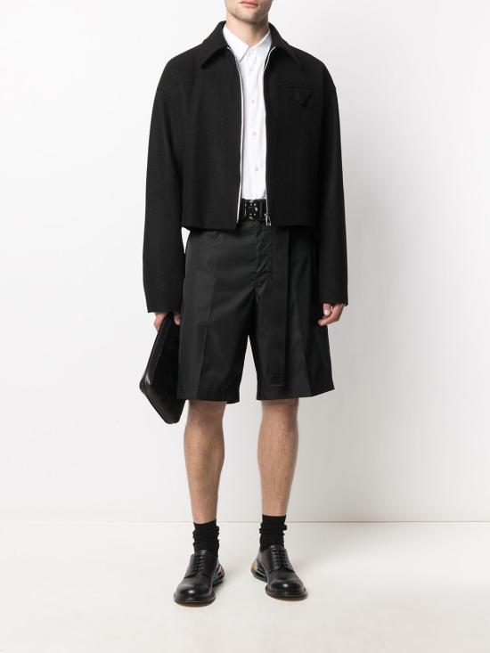 25FW 프라다 숏팬츠 SPG32S182 1WQ8 F0002 NERO - PRADA