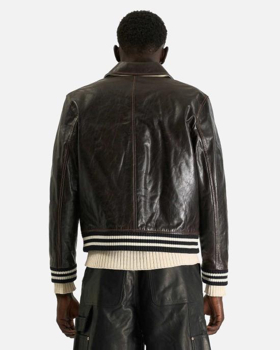  웨일즈보너 봄버 자켓 웨일즈 보너 프린스 바시티 재킷 - WALES BONNER