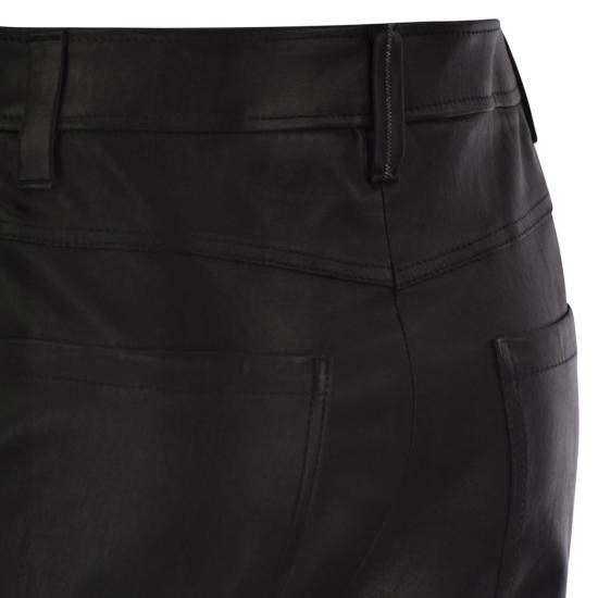 25FW 브루넬로 쿠치넬리 스트레이트 팬츠 M0V32P9048 BLACK - BRUNELLO CUCINELLI